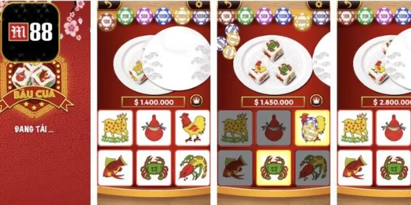 Bầu cua tôm cá M88 luật cá cược